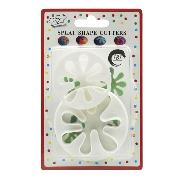 Splat Shape Cookie And Fondant Cutter - Image 3