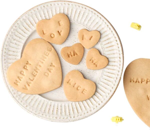 Alphabet Letter Number Fondant And Cookie Stamp Embosser - Image 4