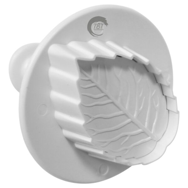Veined Rose Leaf Plunger Fondant Cutter - Image 4