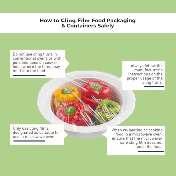 Transpatent Foil Cling Wrap 30 Meters - Image 2