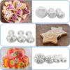 46 Pcs Cookie Fondant Cake Sugarcraft Decorating Tool Kit - Image 5