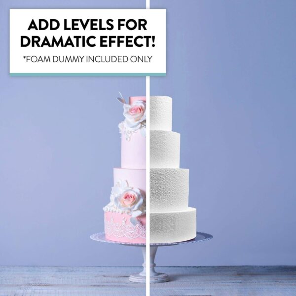 Round Cake Dummy 8x4 Inch - Image 4