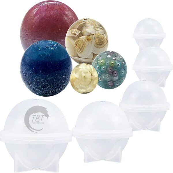 5 Pcs Ultimakes Silicone Ball Mold - Image 5