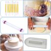 46 Pcs Cookie Fondant Cake Sugarcraft Decorating Tool Kit - Image 6