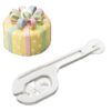 Fondant Cutter and Embosser 3 Wheel Tool - Image 2