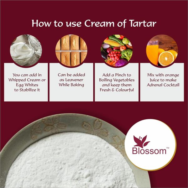 Blossom Cream of Tartar Powder Leavening Agent 75 GM - Image 4
