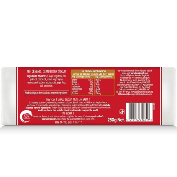 Lotus Biscoff Biscuits 250 GM - Image 2