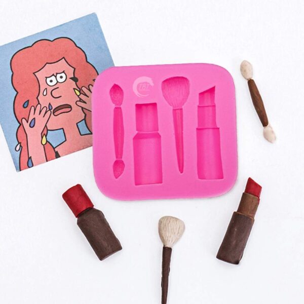 3D Makeup Accessories Silicone Fondant Mold - Image 4