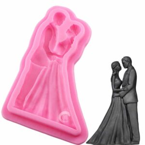 bride-and-groom-wedding-couple-silicone-fondant-mold