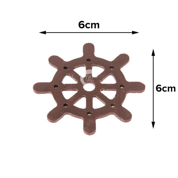 Wheel Pattern Silicone Chocolate Garnishing Sheet Mold - Image 3