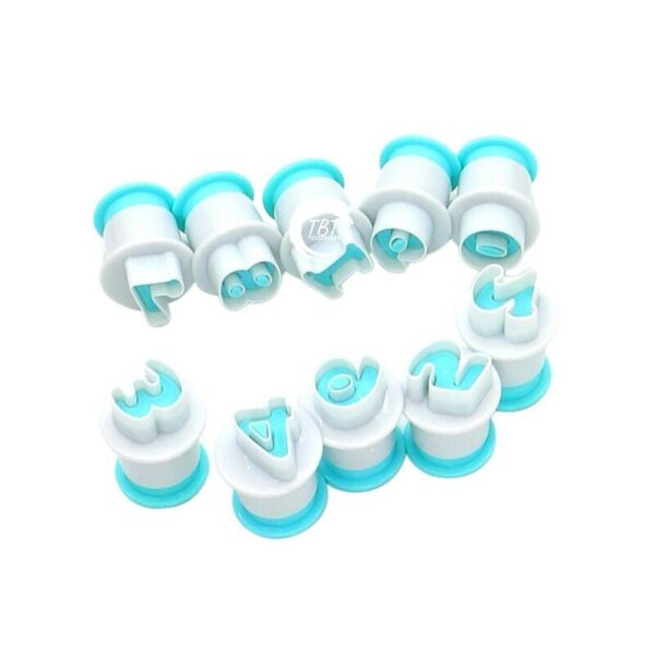 Mini Number Plunger Fondant Cookie Cutter - Image 4