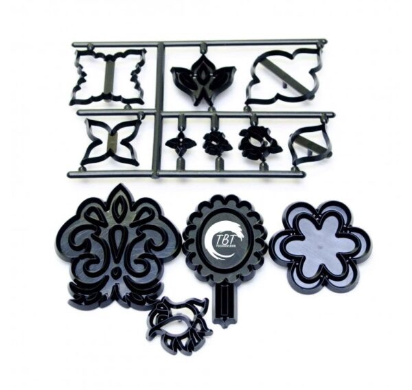 Mix Match Side Design Silhouette Fondant And Cookie Cutter Set - Image 2