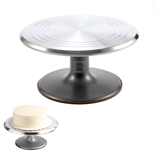 rotating-cake-turntable-cake-decorating-stand-with-stainless-steel-ball-bearings-12-inch