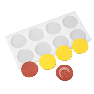 circle-shape-chocolate-garnishing-sheet