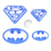 Superman Batman Fondant And Cookie Cutter - Image 2