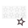Star Shape Silicone Chocolate Garnishing Sheet Mold - Image 2