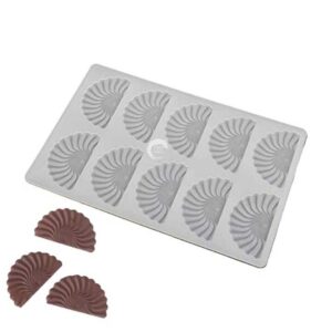 ruffle-fan-silicone-chocolate-garnishing-sheet