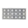 Rectangle with Circle Shape Chocolate Garnishing Sheet Mold - Image 6
