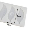 Leaf Shape Silicone Chocolate Garnishing Sheet Mold - Image 3
