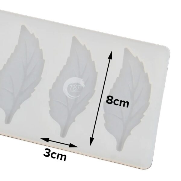 Leaf Shape Silicone Chocolate Garnishing Sheet Mold - Image 3