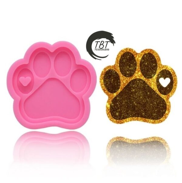 Dog Paw Silicone Fondant Mold - Image 2