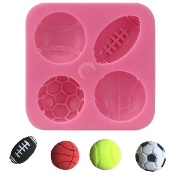 4-cavity-sports-ball-silicone-fondant-mold