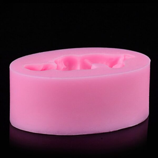 Small 3D Sleeping Baby Silicone Fondant Mold - Image 2