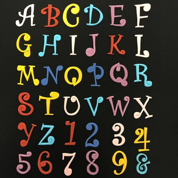 New Funky Alphabet and Number Fondant Cutter - Image 4
