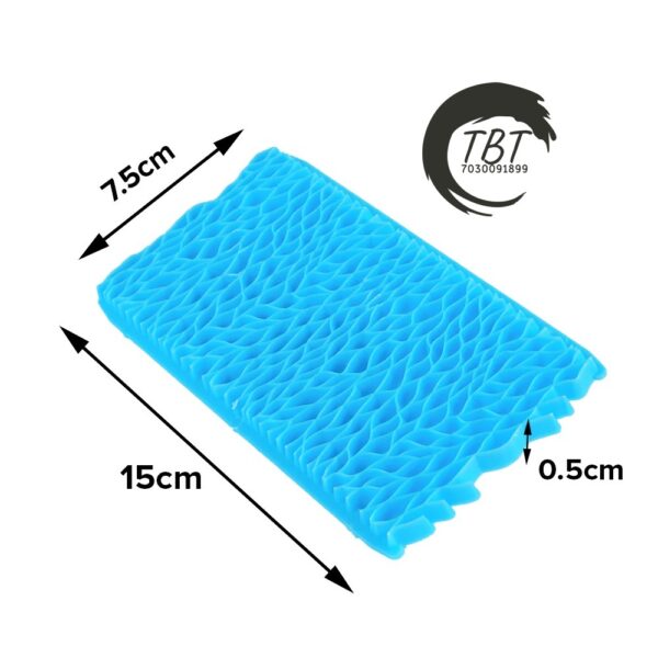 Leaf Pattern Shape Fondant Embosser Cake Decoration Tool - Image 4