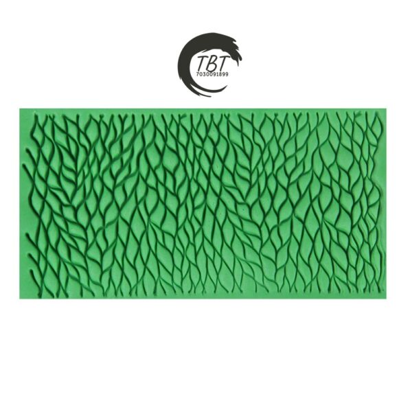 Leaf Pattern Shape Fondant Embosser Cake Decoration Tool - Image 3