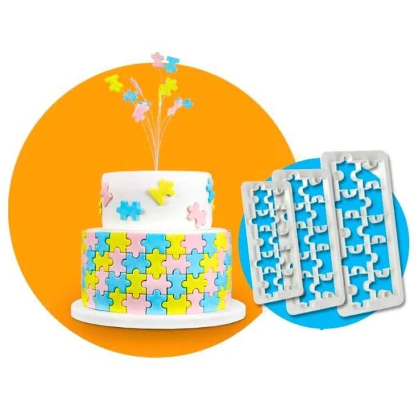 3 Pieces Puzzle Geometric Multi Cutter - Image 5