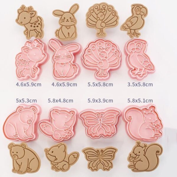 Animal And Birds Cookie And Fondant Cutter - Image 4