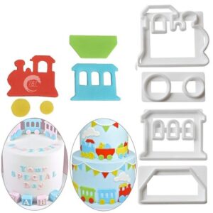 train-pattern-fondant-cutter-set