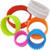 Double Sided Round Shape Plastic Cookie Cutter - Image 3
