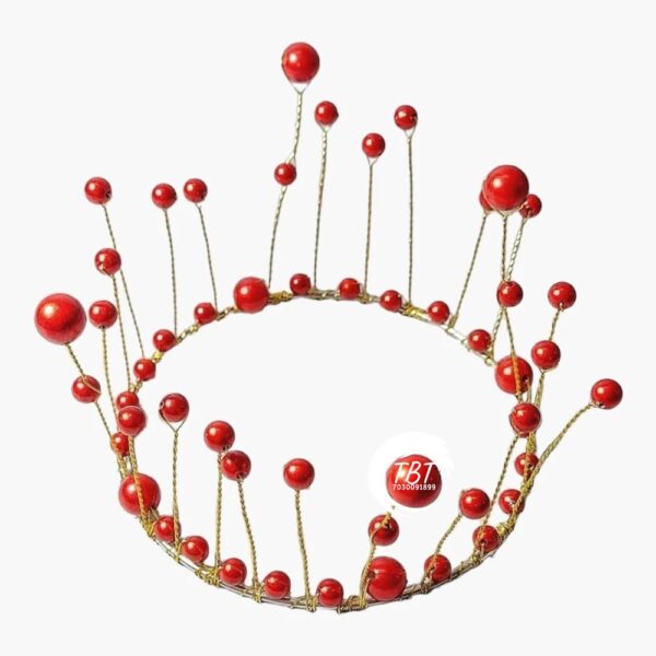red-pearl-crown-cake-topper