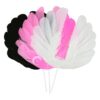 white-angel-wing-feather-cake-topper