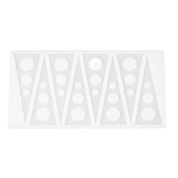 Triangle Long Chocolate Garnishing Sheet Mold - Image 3