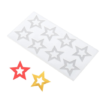 Star Shape Silicone Chocolate Garnishing Sheet Mold