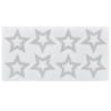 Star Shape Silicone Chocolate Garnishing Sheet Mold - Image 4