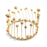 golden-pearl-crown-cake-topper