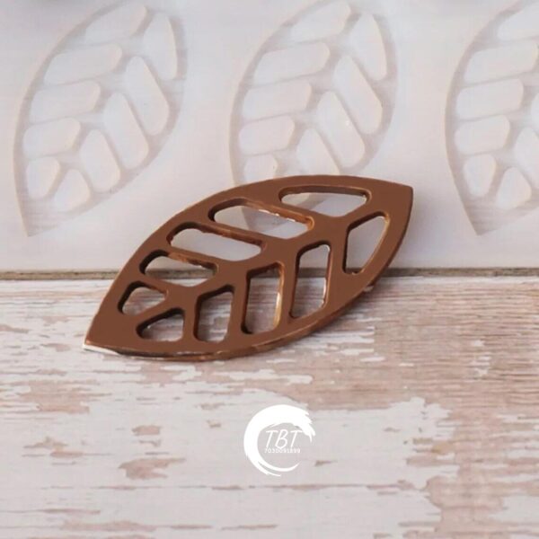 Tree Leaf Shape Chocolate Garnishing Sheet Mold - Image 2