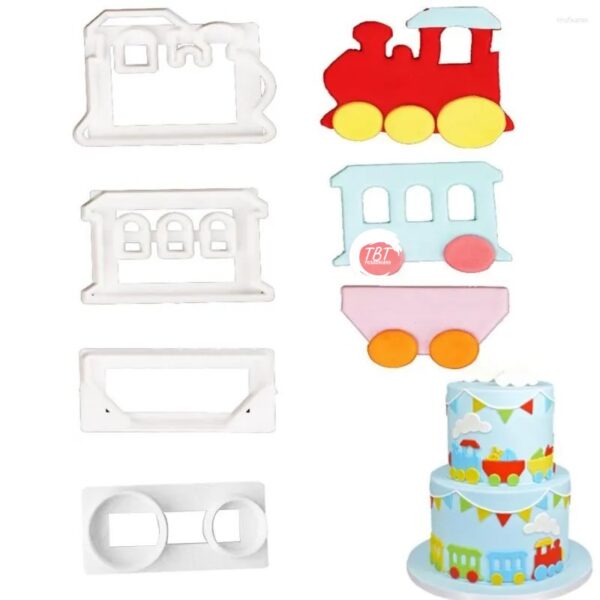Train Pattern Fondant Cutter Set - Image 5