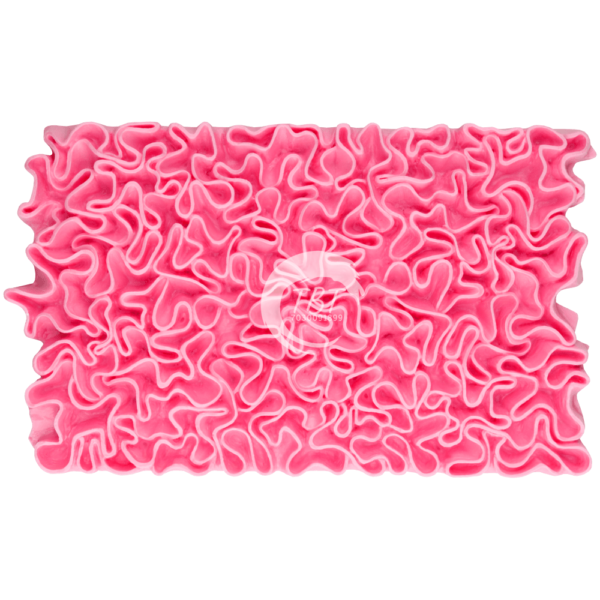 Scrunch Ruffle Simpress Silicone Fondant Mold - Image 3