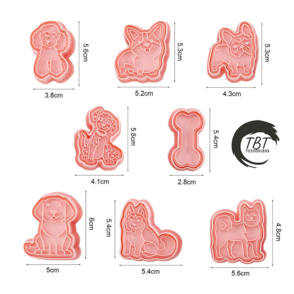 Dog Cookie And Fondant Cutter - Image 2