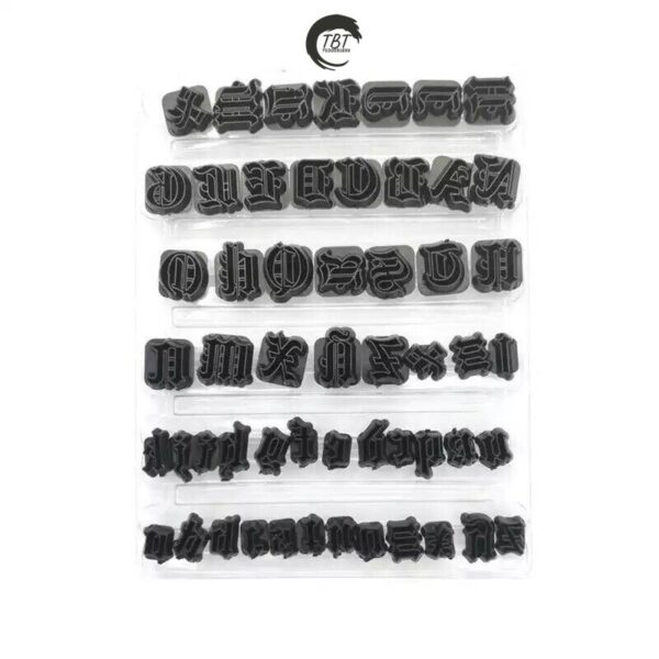 Gothic Letters Alphabet Silhouette Cutter Set - Image 3