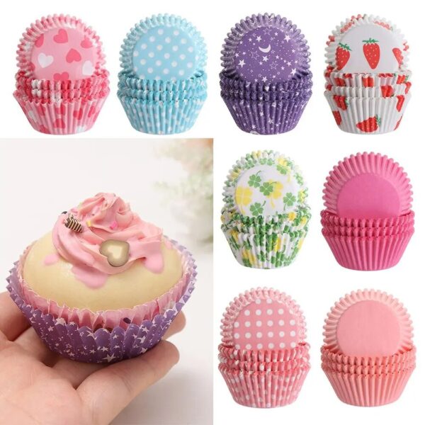 Multicolor Cupcake Muffin Paper Liners Baking Cup - Image 4