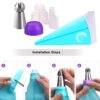 Stainless Steel Balloon Russian Flower Icing Piping Nozzle - Image 2