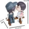 Kissing Couple Cake Miniature Toy - Image 4