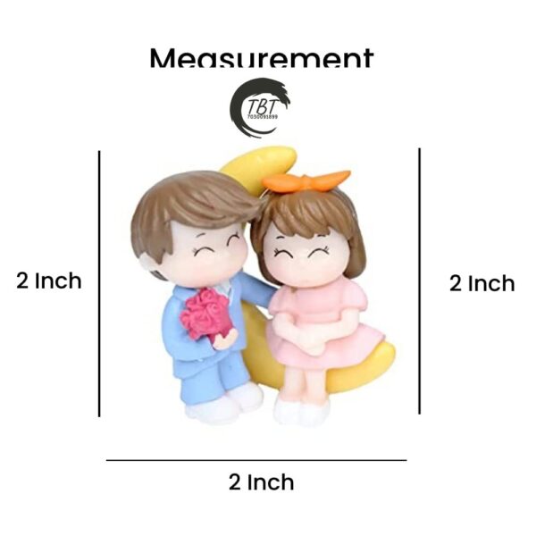 Couple with Moon Cake Miniature Toy - Image 3