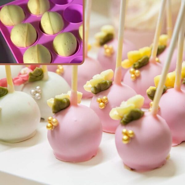 20 Cavity Silicone Full Lollipop Mold - Image 6